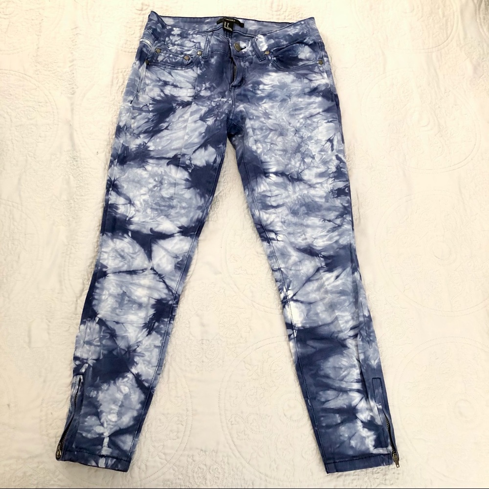 Bleached Dyed Jeans